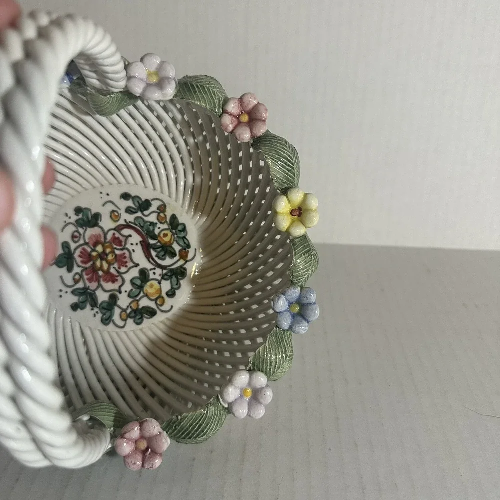 C.A.F.F. GUBBIO ITALY LATTICE RETICULATED 7
